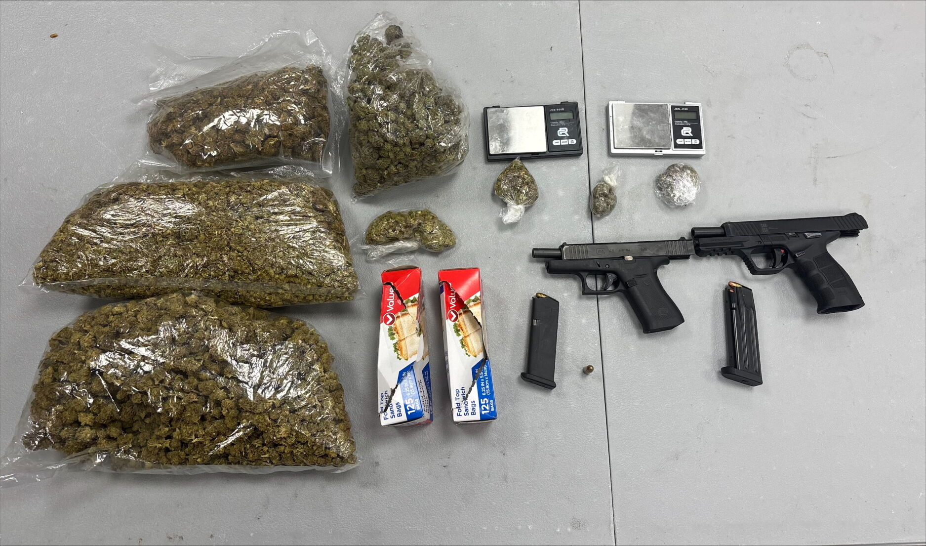 Guns and drugs